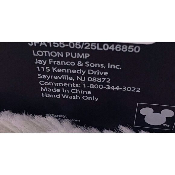 Disney Lilo & Stitch Halloween Skeleton Costume Soap Lotion Pump Dispenser NEW - Picture 6 of 9